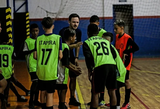 Rodada movimentada tem 24 gols no futsal de base