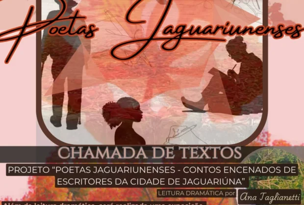 JAGUARIÚNA CELEBRA SEUS ESCRITORES EM ESPETÁCULO CÊNICO-MUSICAL E EXPOSIÇÃO LITERÁRIA