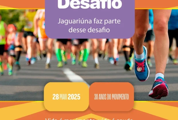 JAGUARIÚNA FAZ PARTE DO DIA DO DESAFIO 2025