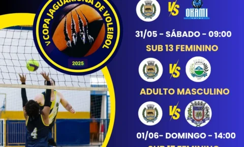 AZULÃO RECEBE QUATRO JOGOS DA V COPA JAGUARIÚNA