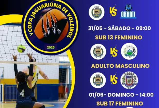 AZULÃO RECEBE QUATRO JOGOS DA V COPA JAGUARIÚNA