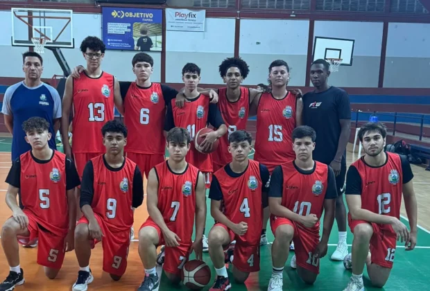 Basquete sub18 masculino perde para Iracemápolis fora de casa pela Liga Metropolitana