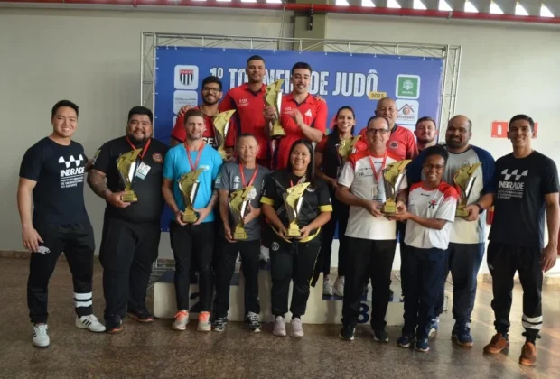 Com 11 medalhas, judô itapirense fica entre as dez melhores equipes no Torneio da Inbrade