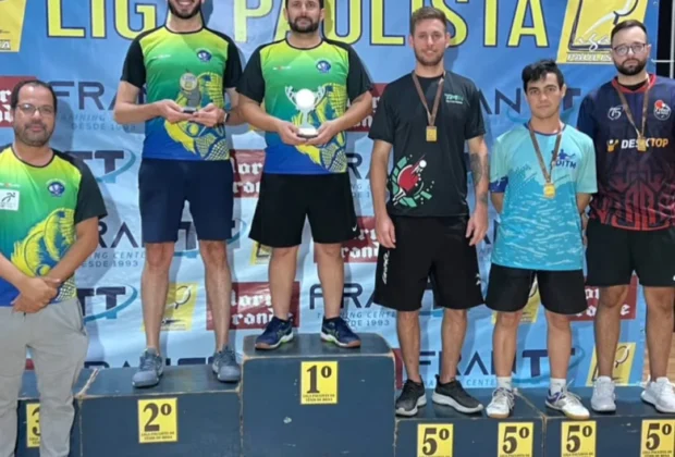 Itapira conquista 10 medalhas na quarta etapa da Liga Paulista de Tênis de Mesa