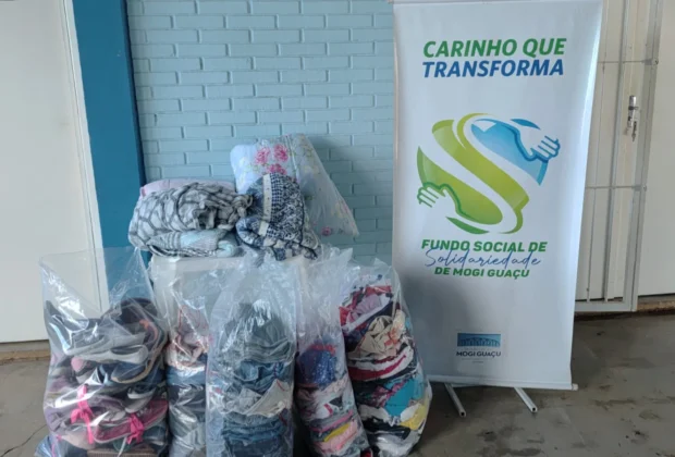 Campanha do Agasalho continua até 31 de julho e doações do Dia D já serão distribuídas