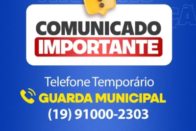 TELEFONE 153 DA GM ESTÁ TEMPORARIAMENTE DESATIVADO