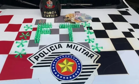 PM de Mogi Mirim prende dois suspeitos por tráfico após denúncia relacionada a roubo com vítima baleada