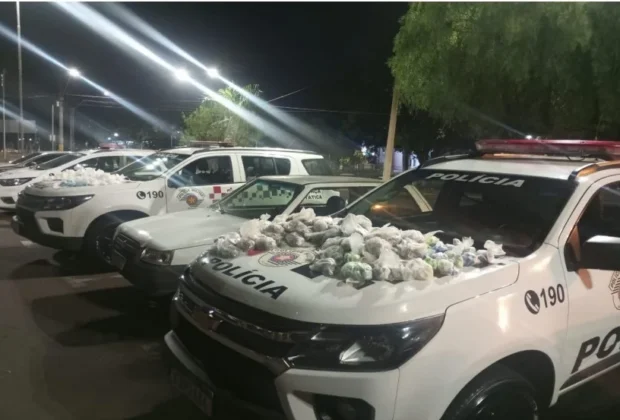 Polícia Militar estoura ‘casa bomba’ e apreende mais de 15 kg de drogas em Conchal
