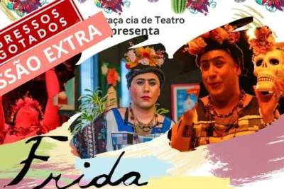 Espetáculo inspirado em Frida Kahlo ganha sessão extra em Campinas no espaço Casa Gê