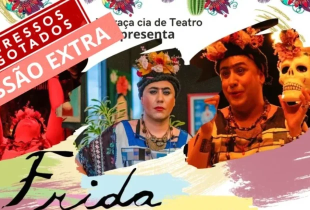 Espetáculo inspirado em Frida Kahlo ganha sessão extra em Campinas no espaço Casa Gê