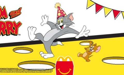 McLanche Feliz celebra 85 anos de Tom & Jerry