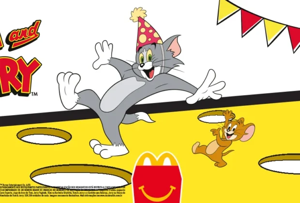 McLanche Feliz celebra 85 anos de Tom & Jerry
