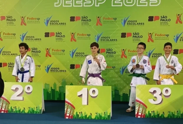 Judoca nogueirense garante vaga na final estadual dos Jogos Escolares