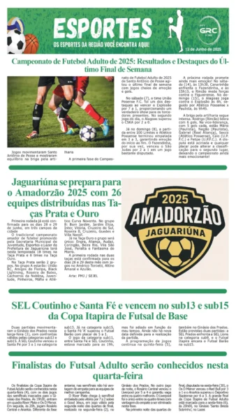 Esportes 13-06-25