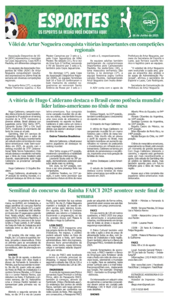 Esportes 06-06-25