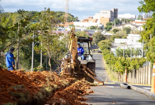 SAAEJA INICIA OBRA DE EXPANSÃO DA REDE DE ÁGUA NA AVENIDA RINALDI