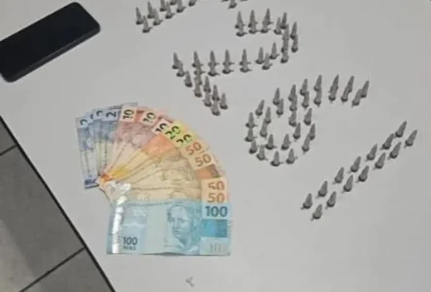 Homem é preso por tráfico de drogas no bairro Santa Terezinha, em Mogi Guaçu