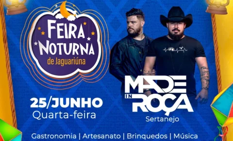 FEIRA NOTURNA TEM EDIÇÃO ESPECIAL DE FESTA JUNINA NO PARQUE SANTA MARIA