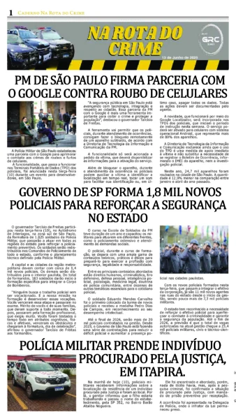Na Rota do Crime 13-06-25