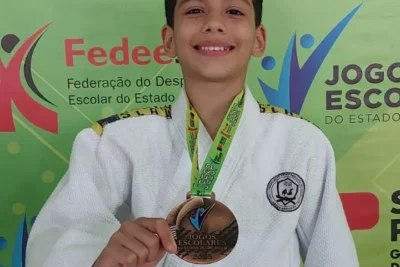 Judoca de Artur Nogueira conquista bronze na final estadual dos Jogos Escolares
