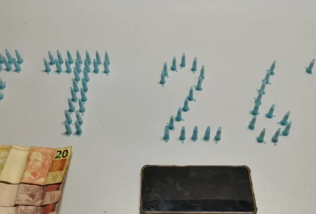 Polícia Militar prende jovem por tráfico de drogas em Mogi Guaçu