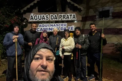 Grupo Amigos de Holambra avança em caminhada até Aparecida passando por SP e MG