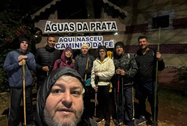 Grupo Amigos de Holambra avança em caminhada até Aparecida passando por SP e MG