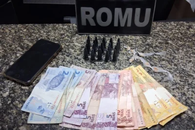 Jovem é preso por tráfico de drogas em Jaguariúna após tentar fugir da Guarda municipal