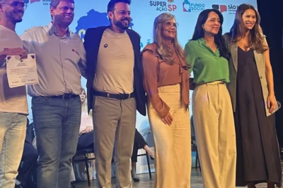 Tarcísio e Cristiane Freitas participam de formatura do programa de capacitação profissional em Jaguariúna