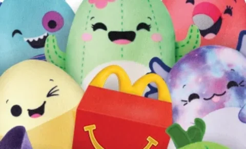 Pelúcias de Squishmallows chegam no McLanche Feliz