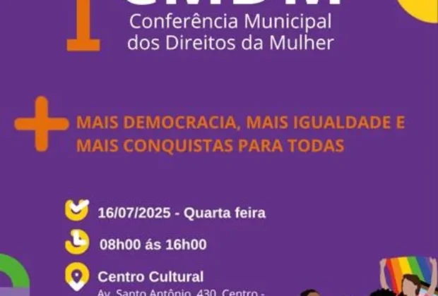 Mogi Mirim realiza 1ª Conferência Municipal dos Direitos da Mulher com foco em igualdade, democracia e participação