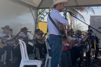 Novo maestro estreia em edição especial do Café com Viola no Centro de Cultura Caipira de Jaguariúna