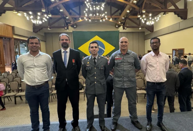 Vice-prefeito de Itapira é homenageado com Medalha Centenário pelo Corpo de Bombeiros