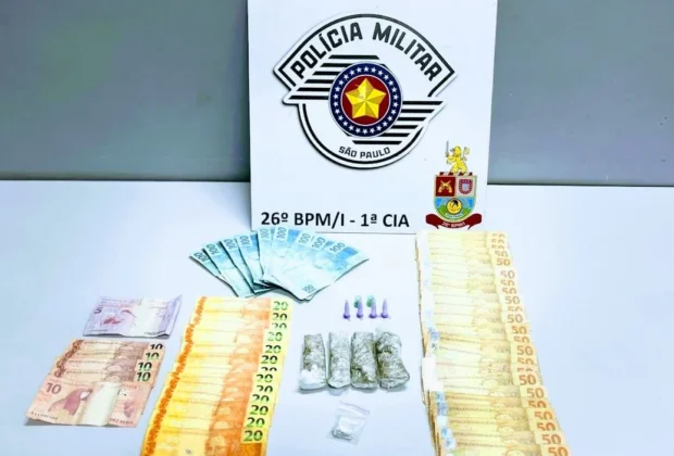 Três ações da PM em Mogi Guaçu resultam em apreensão de drogas e detenção de adolescentes