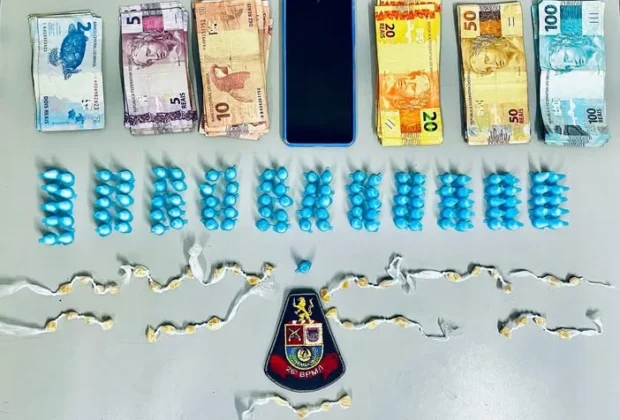 Gritos em residência levam à prisão por tráfico de drogas em Pedreira