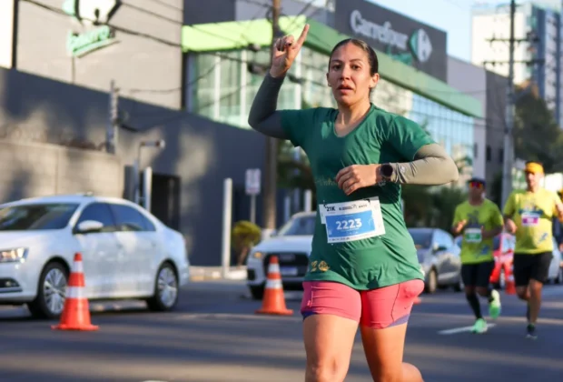 Atleta Tais Mari esteve disputando a 8ª Maratona de Campinas