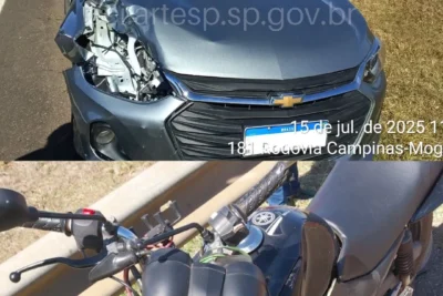 Dois acidentes seguidos deixam uma pessoa morta e duas feridas na SP-340