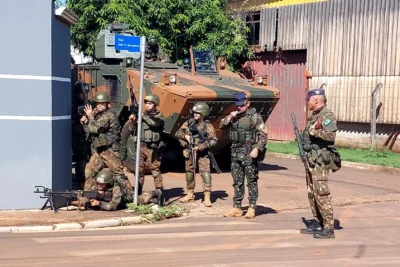 Exército realiza novo treinamento de operações urbanas em Santo Antônio de Posse