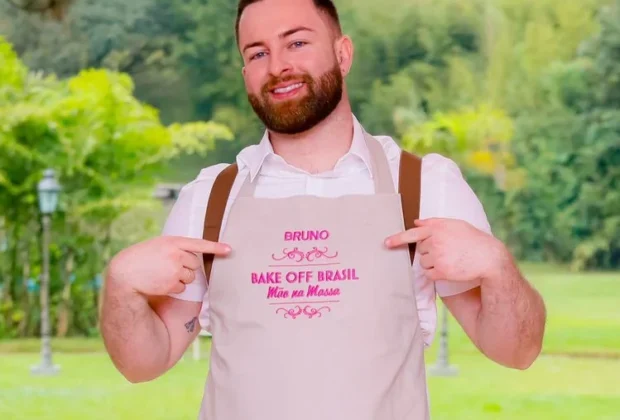 Bruno, de Artur Nogueira, representa a cidade no Bake Off Brasil e fala sobre sonhos, desafios e o amor pela confeitaria