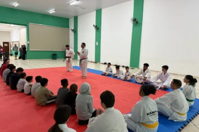 Karatê em movimento: aulas gratuitas começam em Santo Antônio de Posse