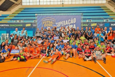 Em terras guaçuanas: Galápagos JR é o campeão do Campeonato Paulista de Futsal Down