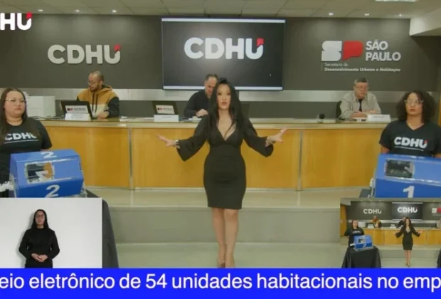  CDHU sorteia 54 casas em Artur Nogueira ao vivo pela internet
