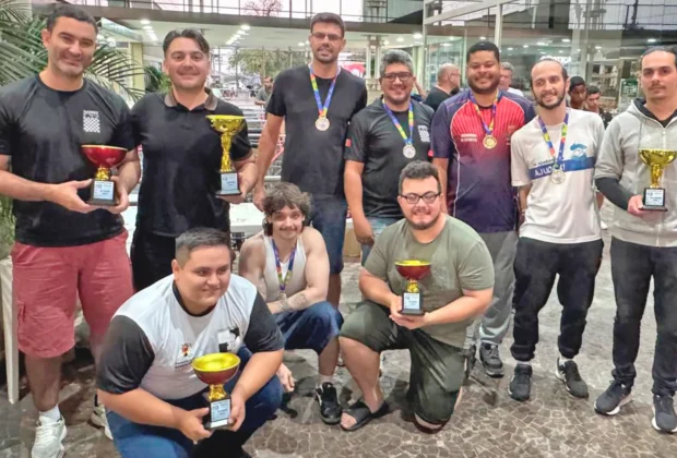 Mogi Guaçu conquista cinco títulos na 113ª Etapa do Circuito Solidário de Xadrez