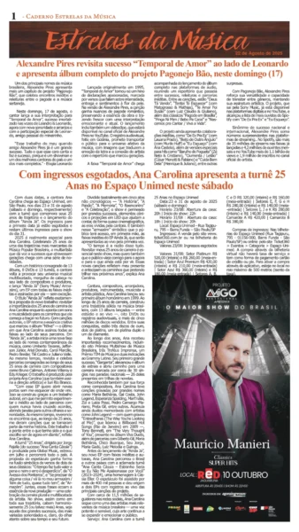 Estrela da Música 22-08-25