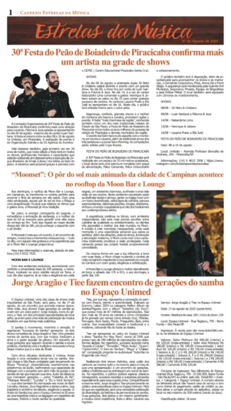 Estrela da Música 01-08-25