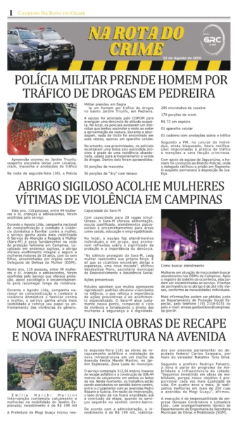Na Rota do Crime 22-08-25