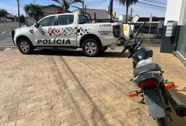 Homem é preso em Artur Nogueira com motocicleta adulterada e sem placa