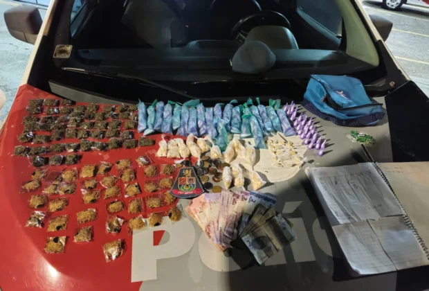 Polícia Militar prende homem por tráfico de drogas em Pedreira