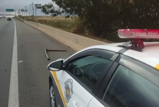 Polícia Rodoviária prende dois por furto ao patrimônio da Rota das Bandeiras em Campinas