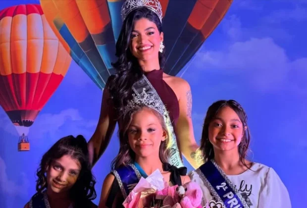 Artur Nogueira coroa Vitória Eduarda como Miss Mirim 2025